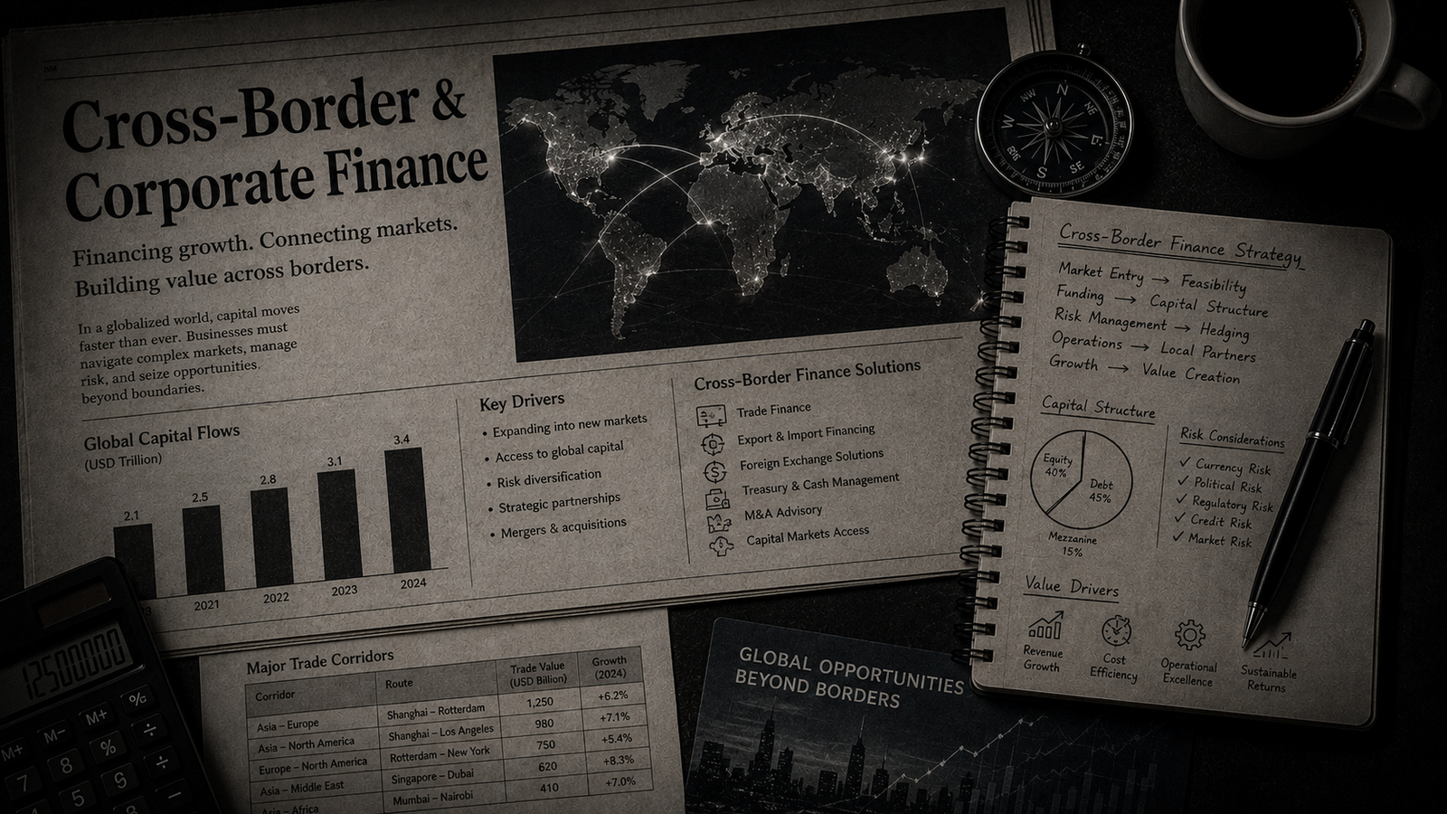 Cross-border and corporate finance